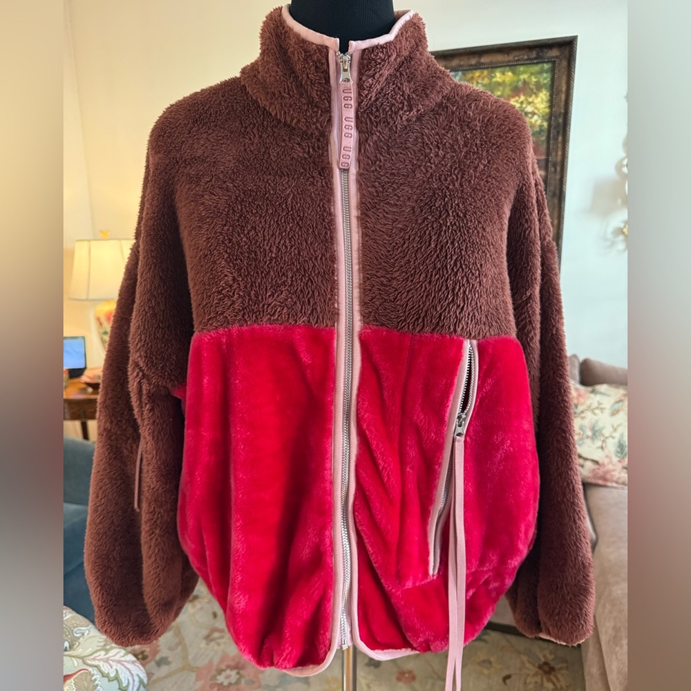 Ugg Zip-Up Fleece Jacket - image 1